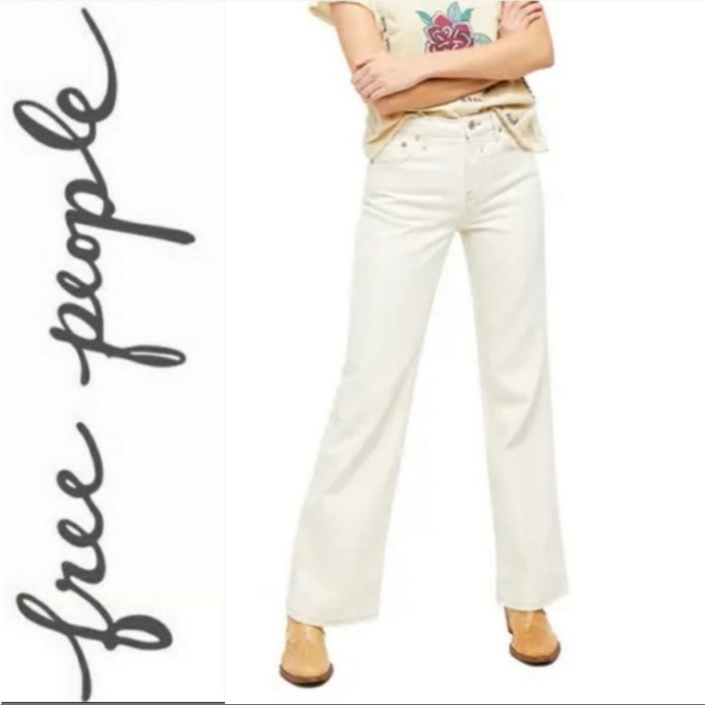 🌻FREE PEOPLE "Laurel Canyon" High Waist Jeans